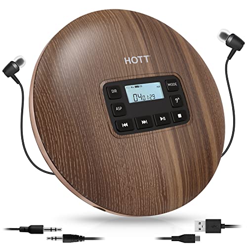 HOTT ポータブルCDプレーヤー オレンジ　スピーカー HOTT ポータブルCDプレーヤー オレンジ スピーカー ポータブルCD